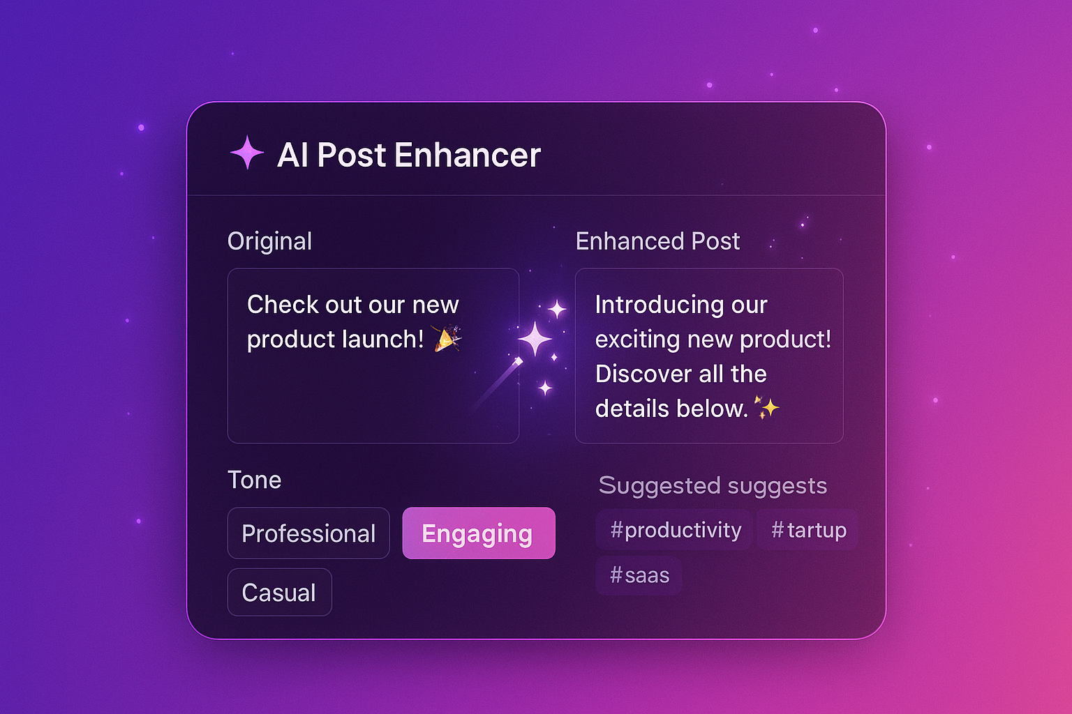 AI Post Enhancer